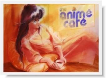 [A relaxed Madoka enjoying a cup of joe]