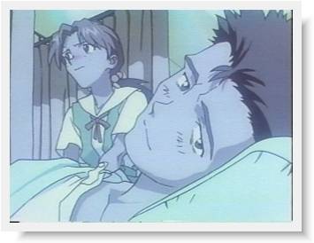 Toji recovers at a NERV military hospital
