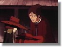 [ ... a young man receives a tradmerk hat and pistol from a patiently waiting mother... ]