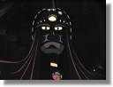 [Faust, Tetsuro's mortal foe... and a man with old ties to both Tetsuro and Harlock.]