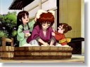 Kenshin get a little help with laundry from his new friends.