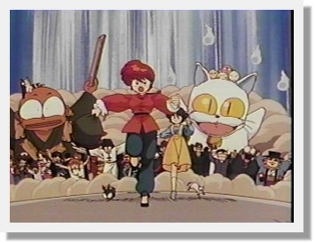 Ranma in trouble again, no thanks to Happosai