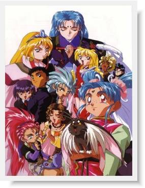 the Tenchi gang