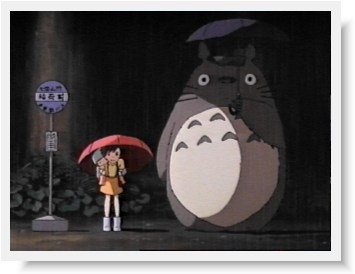 May and Satsuki find themselves waiting at a bus stop with some unexpected company...